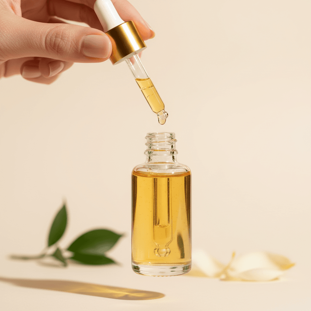 Dropper dispensing facial serum